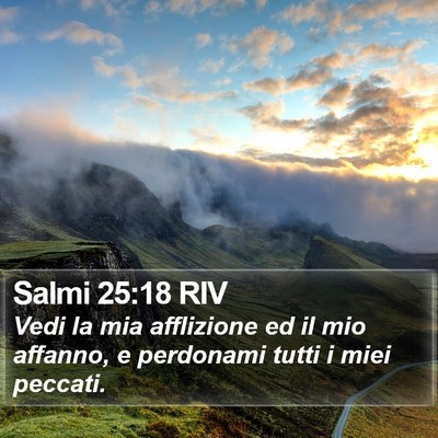 Salmi 25:18 RIV Bible Verse Image