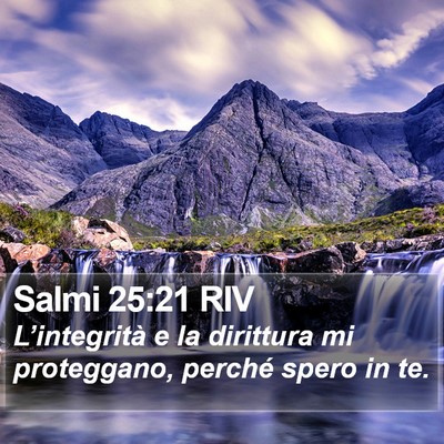 Salmi 25:21 RIV Bible Verse Image