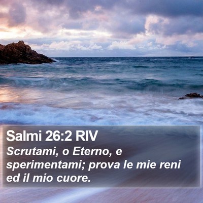 Salmi 26:2 RIV Bible Verse Image