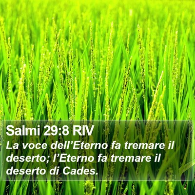 Salmi 29:8 RIV Bible Verse Image