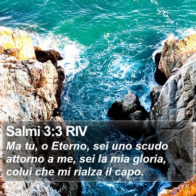 Salmi 3:3 RIV Bible Verse Image