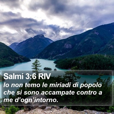 Salmi 3:6 RIV Bible Verse Image
