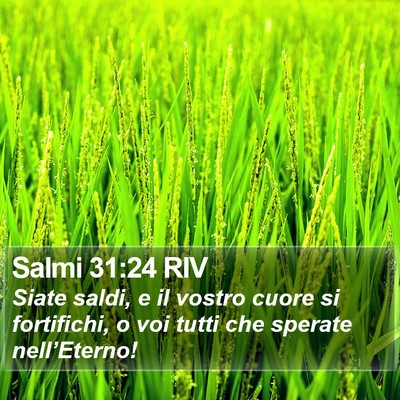 Salmi 31:24 RIV Bible Verse Image