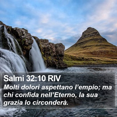 Salmi 32:10 RIV Bible Verse Image