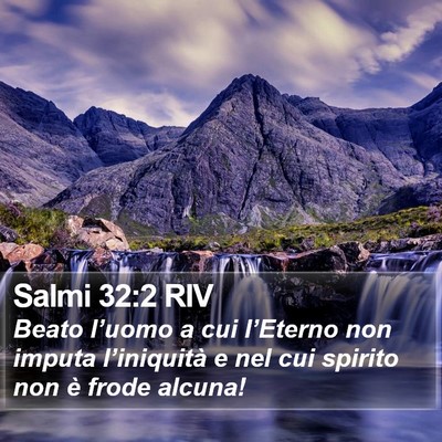 Salmi 32:2 RIV Bible Verse Image