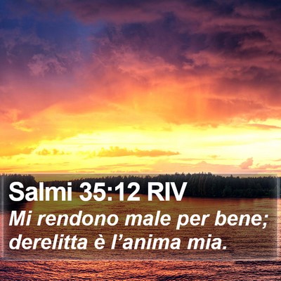 Salmi 35:12 RIV Bible Verse Image