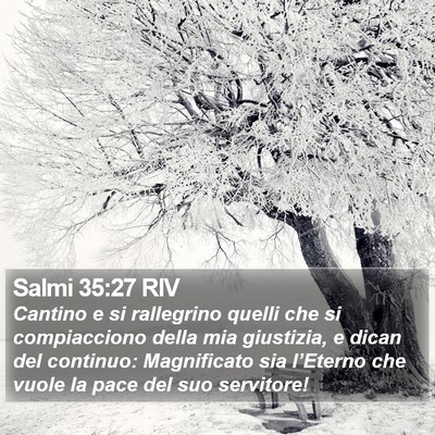 Salmi 35:27 RIV Bible Verse Image
