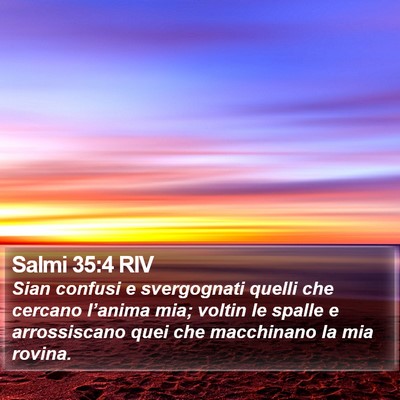 Salmi 35:4 RIV Bible Verse Image