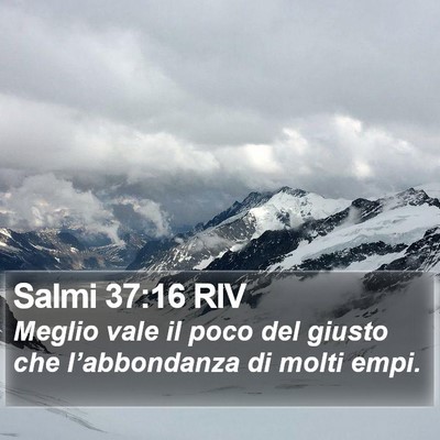 Salmi 37:16 RIV Bible Verse Image