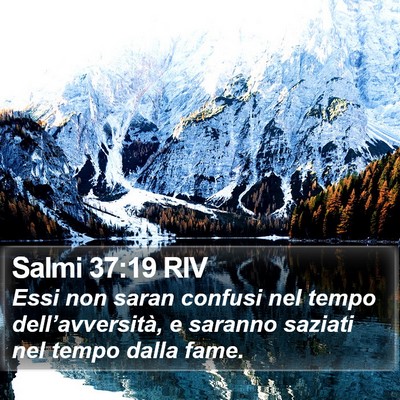 Salmi 37:19 RIV Bible Verse Image