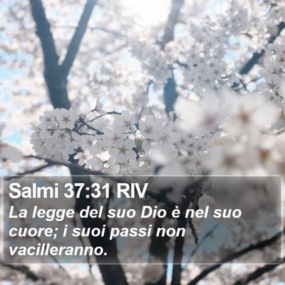 Salmi 37:31 RIV Bible Verse Image
