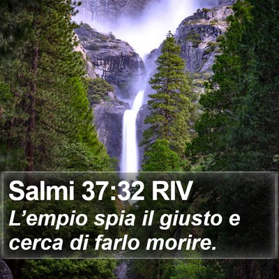 Salmi 37:32 RIV Bible Verse Image