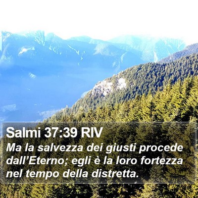 Salmi 37:39 RIV Bible Verse Image