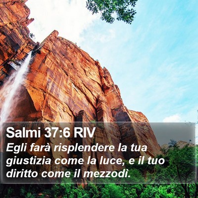 Salmi 37:6 RIV Bible Verse Image
