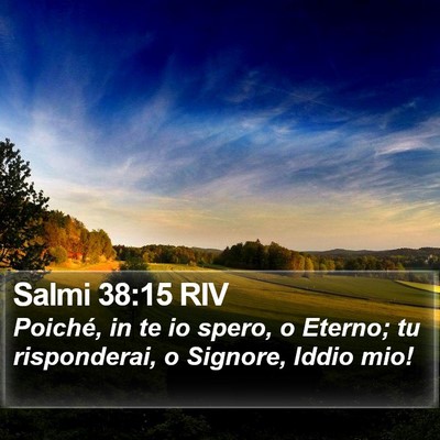 Salmi 38:15 RIV Bible Verse Image