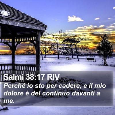 Salmi 38:17 RIV Bible Verse Image