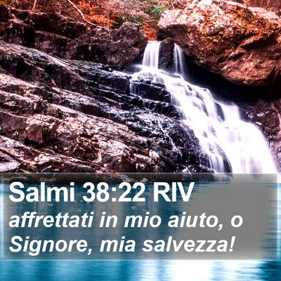 Salmi 38:22 RIV Bible Verse Image