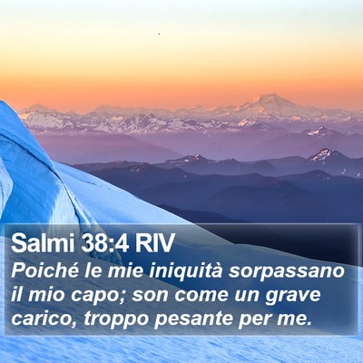 Salmi 38:4 RIV Bible Verse Image