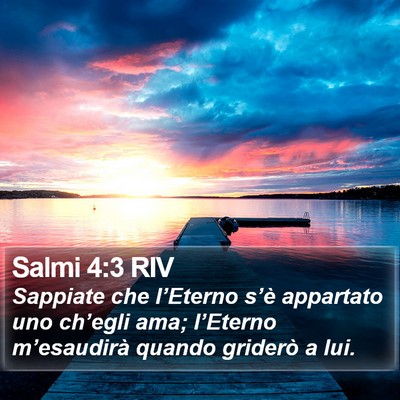 Salmi 4:3 RIV Bible Verse Image
