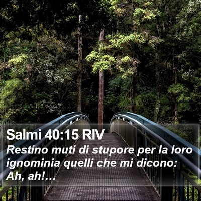 Salmi 40:15 RIV Bible Verse Image