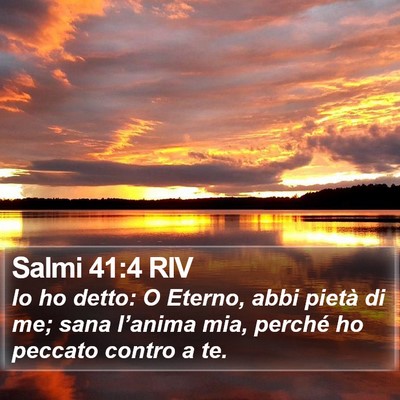 Salmi 41:4 RIV Bible Verse Image