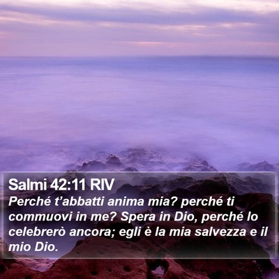 Salmi 42:11 RIV Bible Verse Image
