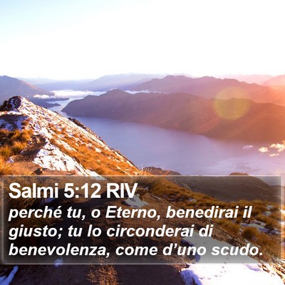 Salmi 5:12 RIV Bible Verse Image