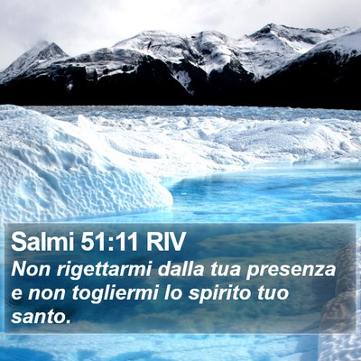 Salmi 51:11 RIV Bible Verse Image