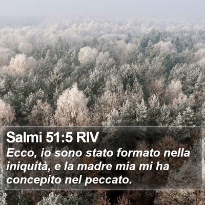 Salmi 51:5 RIV Bible Verse Image