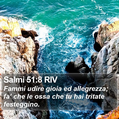 Salmi 51:8 RIV Bible Verse Image