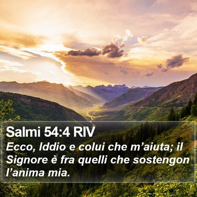 Salmi 54:4 RIV Bible Verse Image