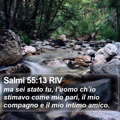 Salmi 55:13 RIV Bible Verse Image