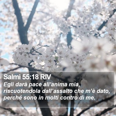 Salmi 55:18 RIV Bible Verse Image