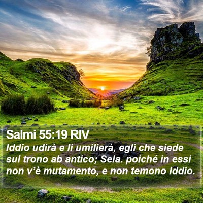 Salmi 55:19 RIV Bible Verse Image
