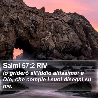 Salmi 57:2 RIV Bible Verse Image