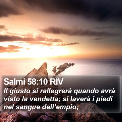 Salmi 58:10 RIV Bible Verse Image