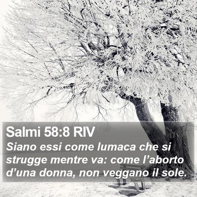 Salmi 58:8 RIV Bible Verse Image