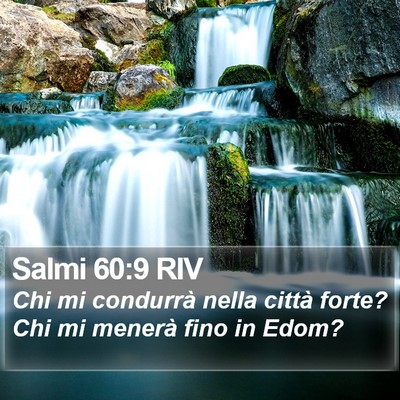 Salmi 60:9 RIV Bible Verse Image