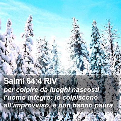 Salmi 64:4 RIV Bible Verse Image