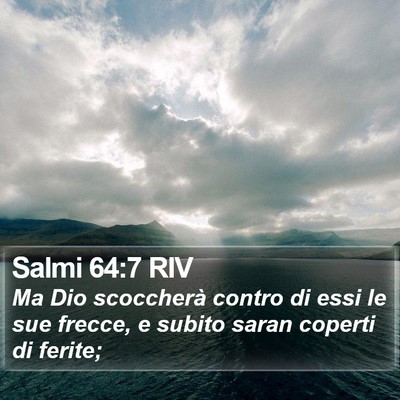 Salmi 64:7 RIV Bible Verse Image