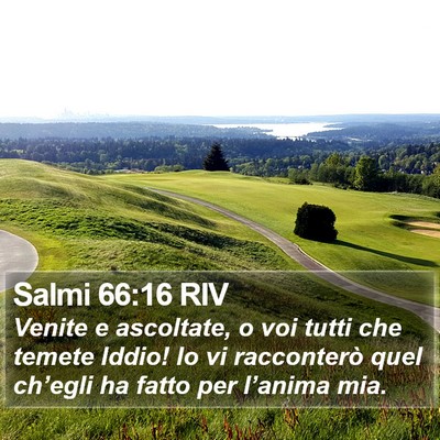 Salmi 66:16 RIV Bible Verse Image
