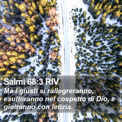 Salmi 68:3 RIV Bible Verse Image