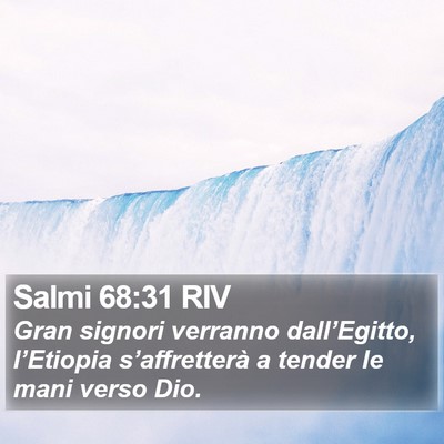 Salmi 68:31 RIV Bible Verse Image