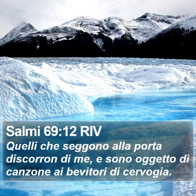 Salmi 69:12 RIV Bible Verse Image