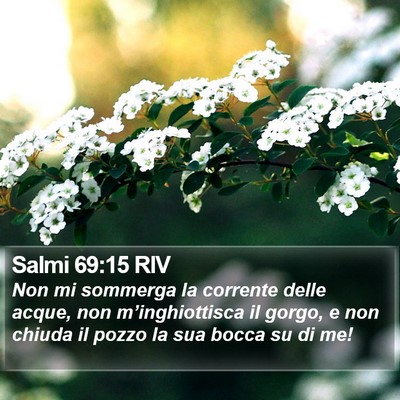 Salmi 69:15 RIV Bible Verse Image