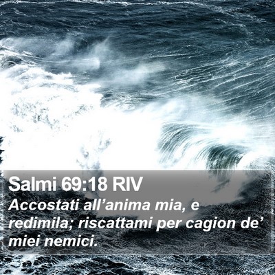 Salmi 69:18 RIV Bible Verse Image