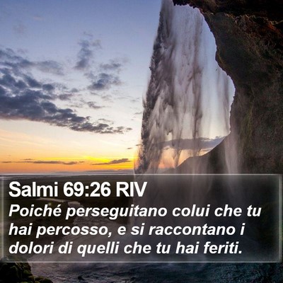 Salmi 69:26 RIV Bible Verse Image