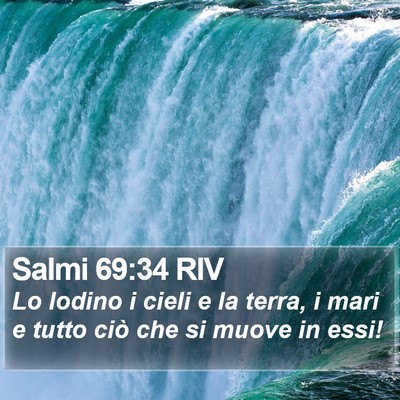 Salmi 69:34 RIV Bible Verse Image