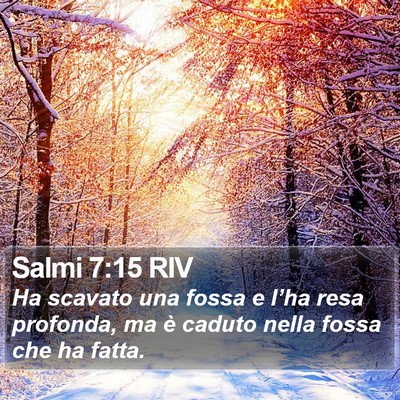Salmi 7:15 RIV Bible Verse Image
