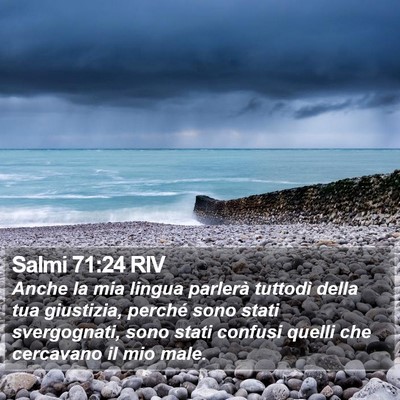Salmi 71:24 RIV Bible Verse Image